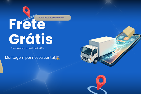 banner entrega e montagem